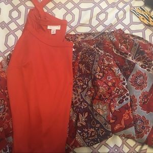 Off the shoulder Shirt and Tank Set